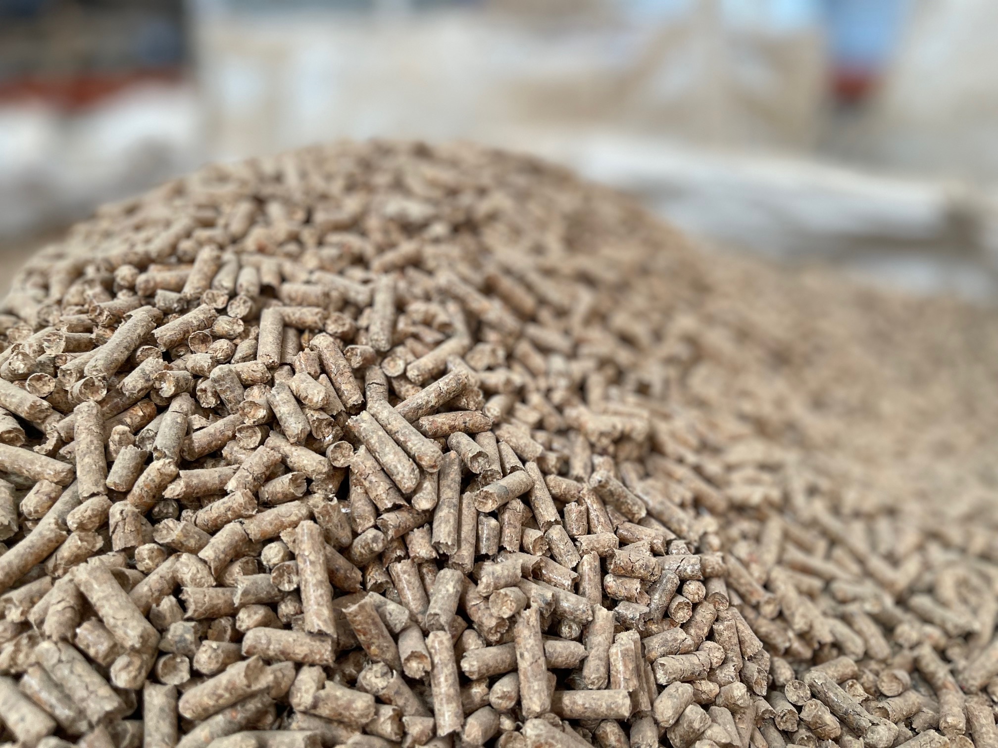 Aumentan la producción y consumo de pellet en España en 2022 y 2023