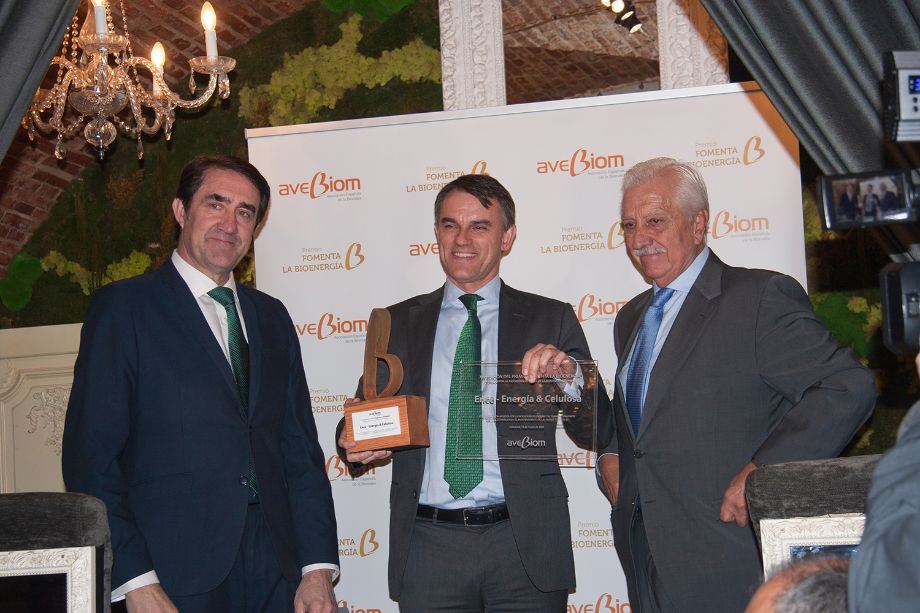 ENCE recibe el Premio «Fomenta la Bioenergía 2023» de AVEBIOM