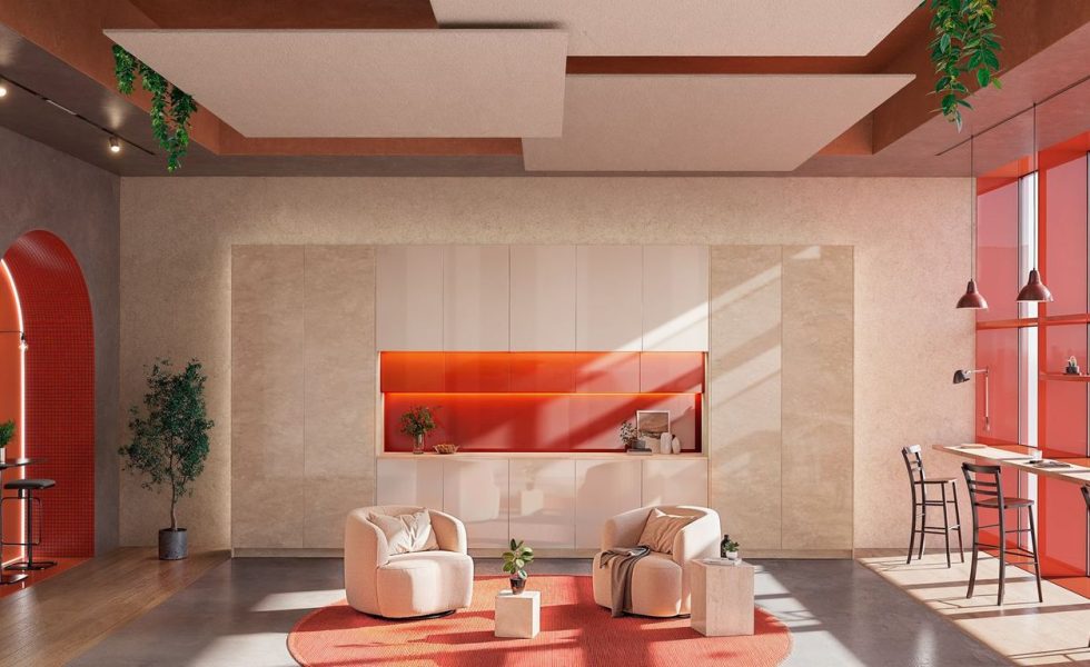 Gemstone y Coral, by TRANSFORMAD: Fusionando Elegancia en el Diseño Interior 