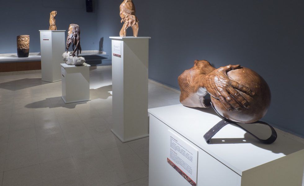El Museo de Orduña acoge la exposición “Vetas de madera”