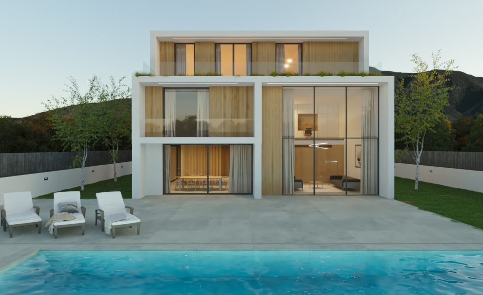 ARQUIMA muestra su potencial con la construcción de dos viviendas Premium