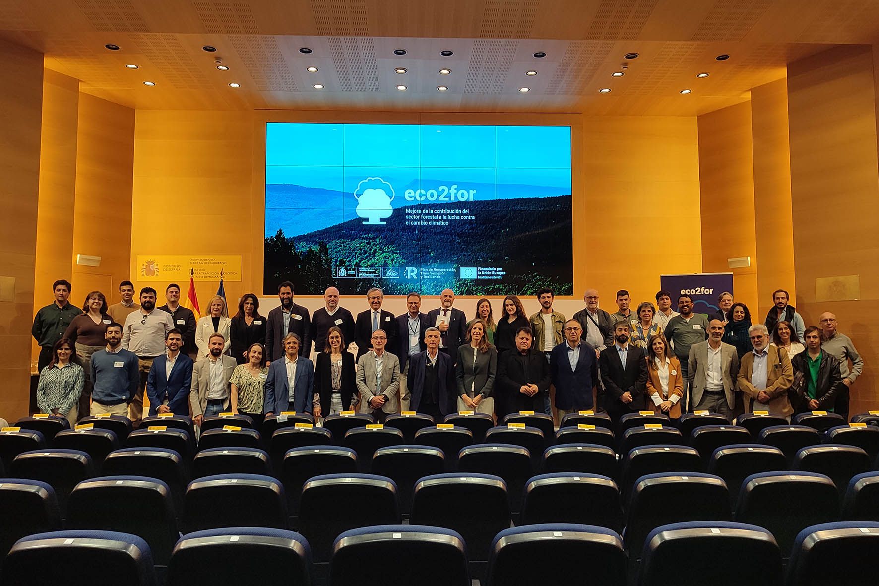 Agentes de toda la cadena de valor de los sumideros forestales de carbono analizan en Madrid la situación del sector nacional y europeo