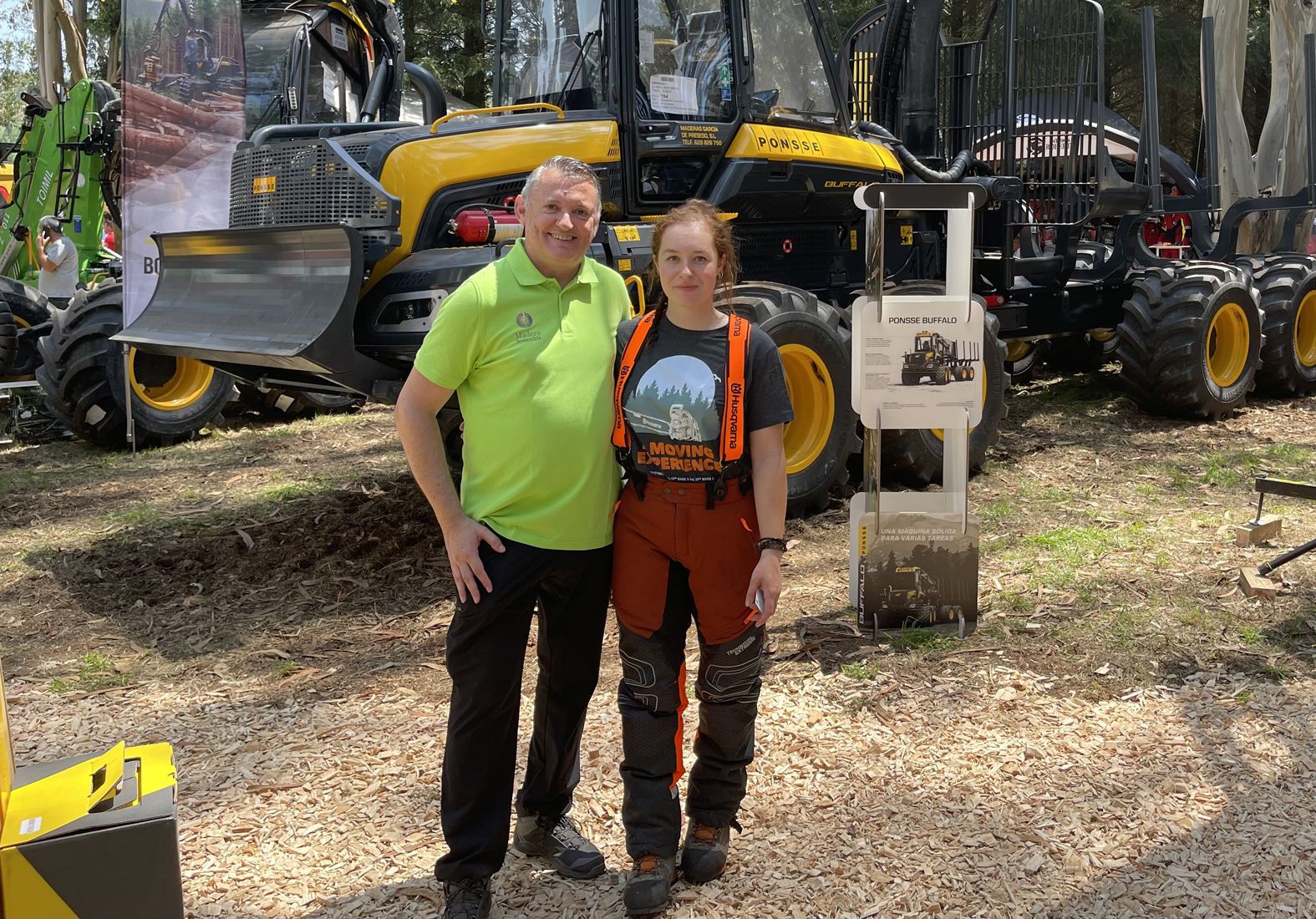 Laura Vallejo, motoserrista: “Sería un error cerrar la puerta del sector forestal a las mujeres”