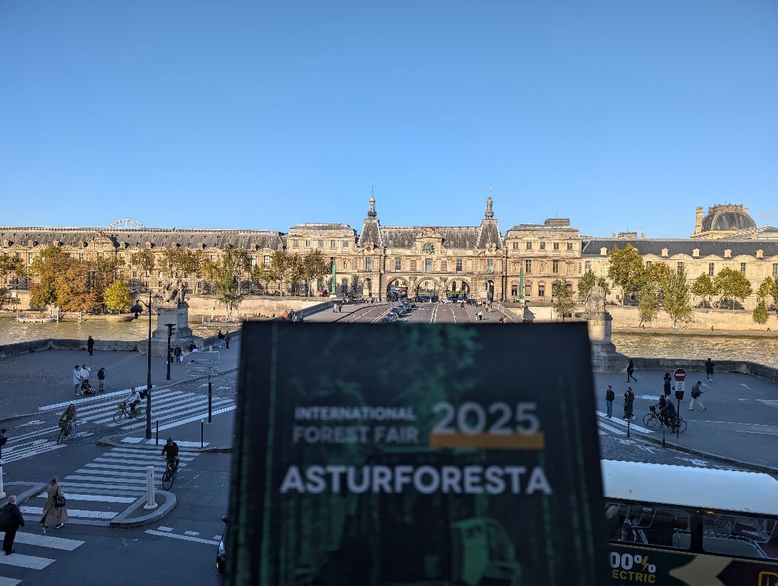 ASTURFORESTA asiste en París a la reunión anual de Forestry Demo Fairs