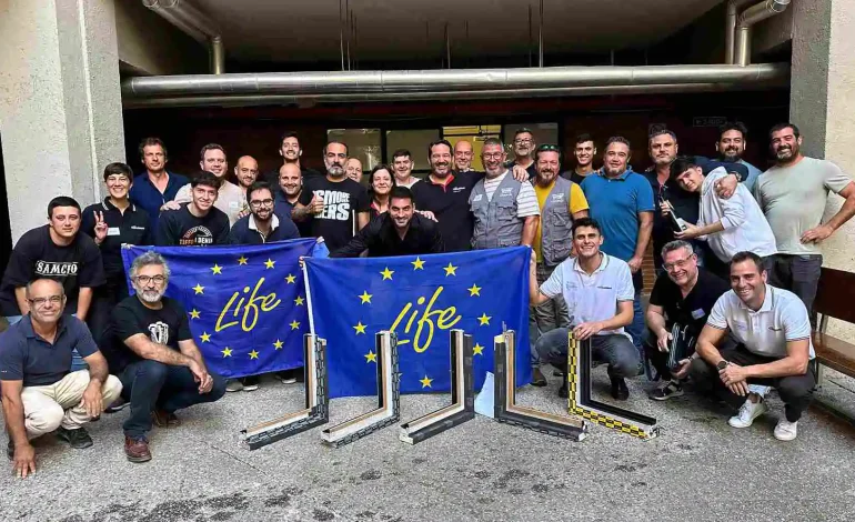 30 nuevos alumnos reciben formación en Granada sobre montaje de estructuras de madera técnica estructural