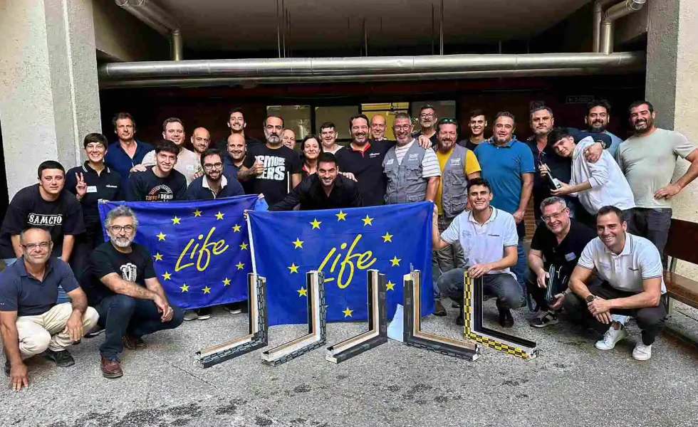 30 nuevos alumnos reciben formación en Granada sobre montaje de estructuras de madera técnica estructural