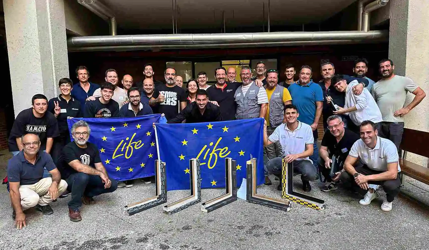 30 nuevos alumnos reciben formación en Granada sobre montaje de estructuras de madera técnica estructural