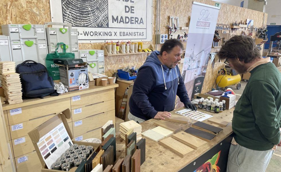 RUBIO® MONOCOAT vuelve a ser protagonista en MADE DE MADERA