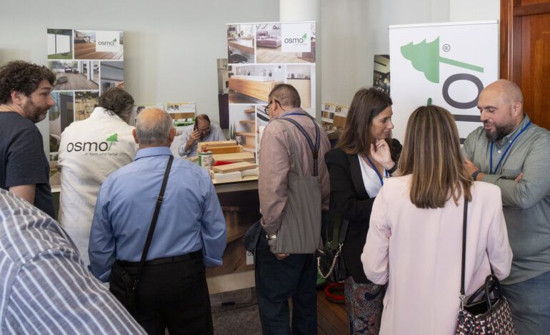 OSMO fue patrocinador de la 27ª Convención de la Federación Española de Pavimentos de Madera