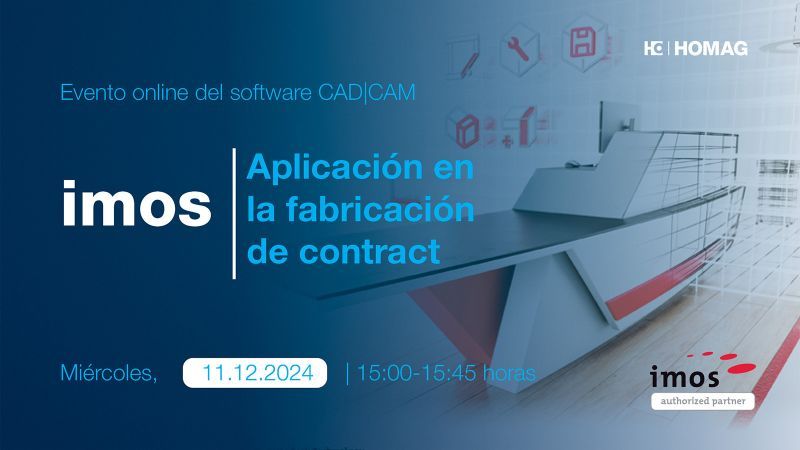 HOMAG te convoca a un evento online sobre el software imos