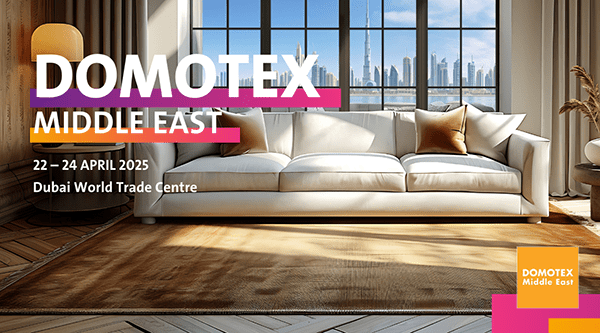 DOMOTEX Middle East prosigue su crecimiento en Dubai con la ampliación de su recinto