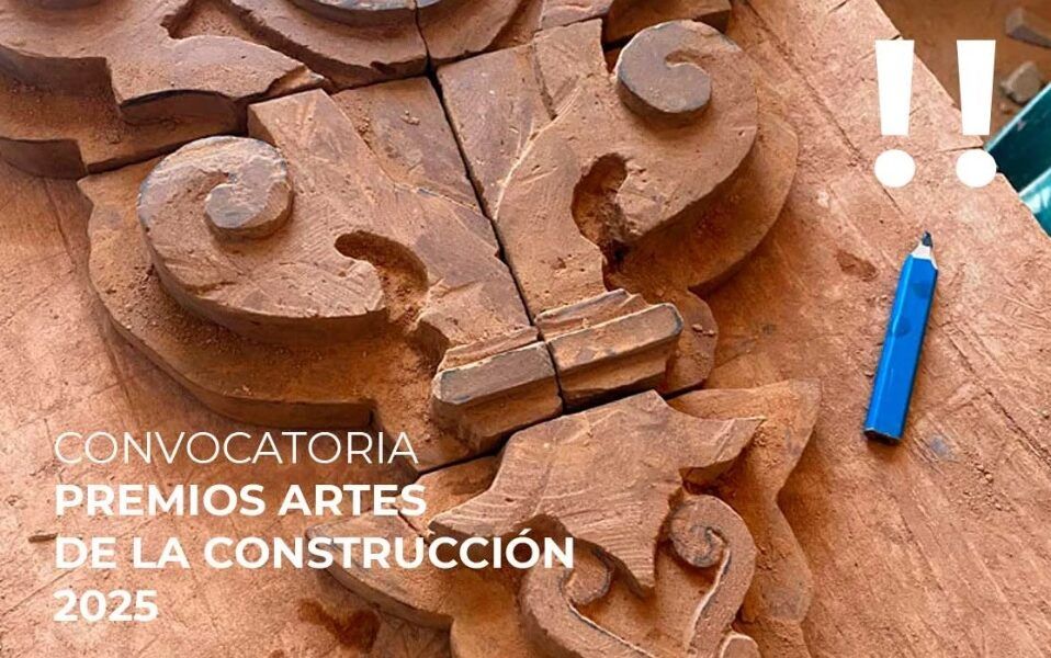 Abren la convocatoria para los Premios de las Artes de la Construcción 2025