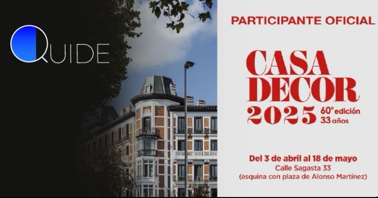 QUIDE, una vez más Participante Oficial en CASA DECOR