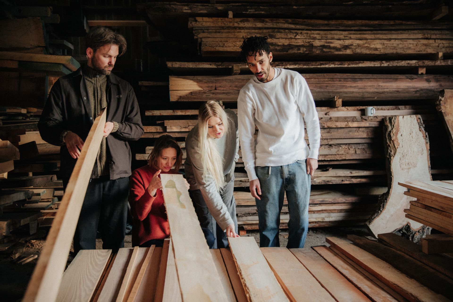 AHEC reúne a cuatro diseñadores visionarios para celebrar la belleza natural de la madera