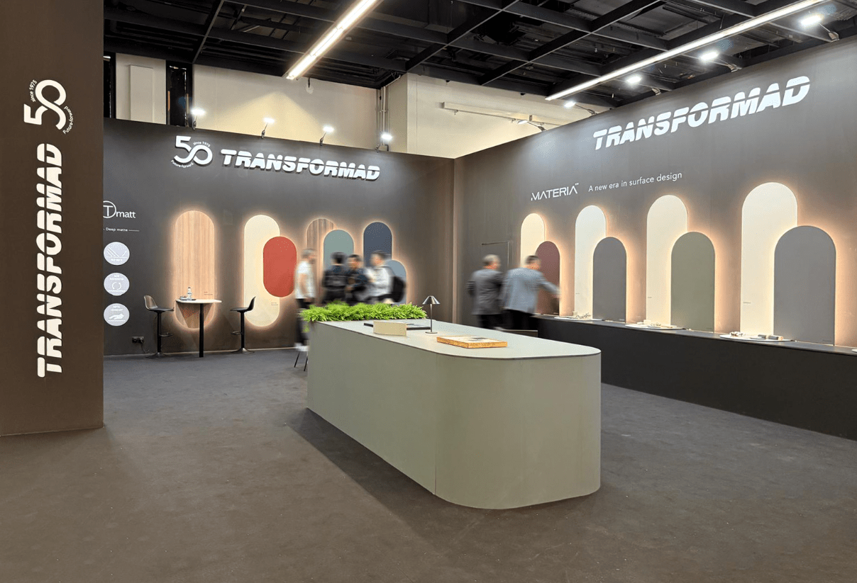 TRANSFORMAD refuerza su liderazgo internacional en interzum con la presentación de Materia