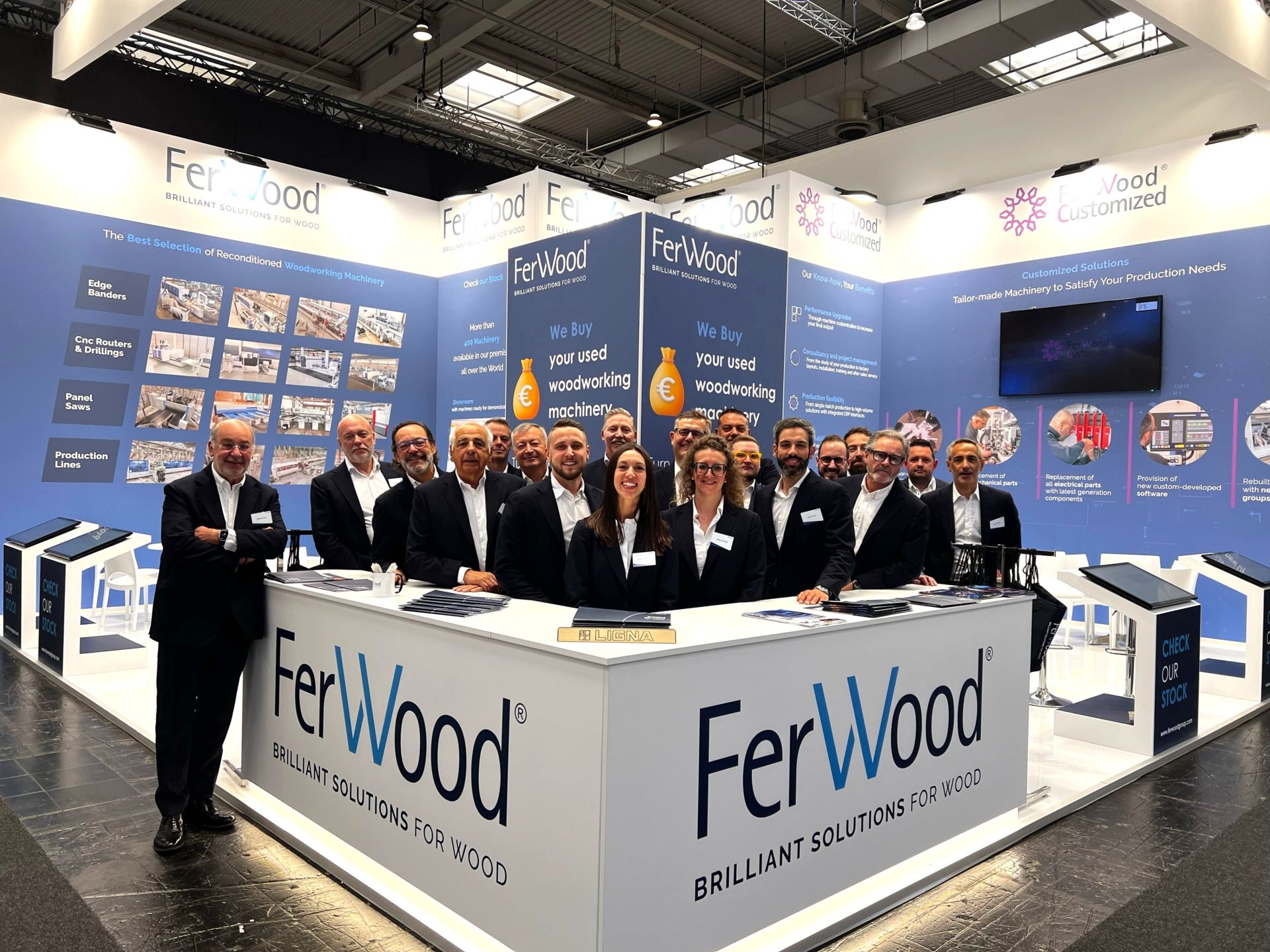 FERWOOD brilla en LIGNA con el lanzamiento de Ferwood Customized