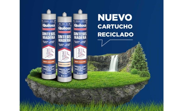 QUILOSA apuesta por la sostenibilidad con su nuevo cartucho reciclado