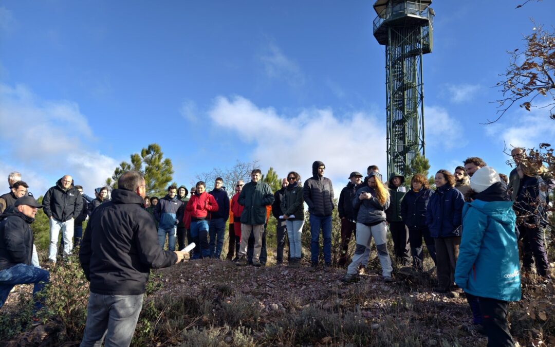 Actividad formativa de la REMP en los montes de Valsaín (Segovia)