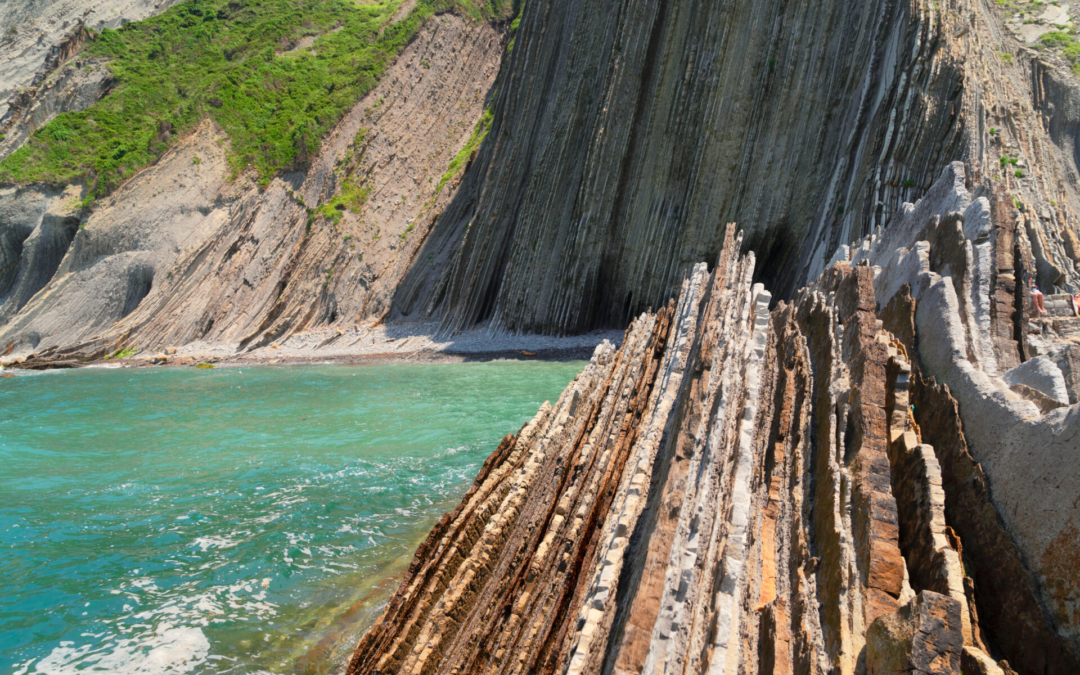 Zumaia coast, Pais Vasco Spain