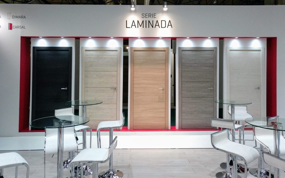 Muestra de puertas laminadas